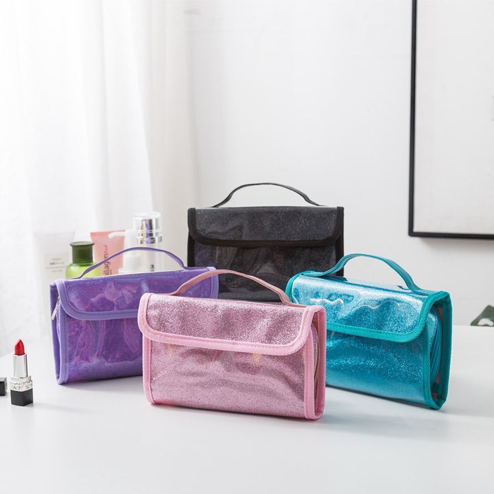 Glittery Travel Makeup Organizer Bowlift