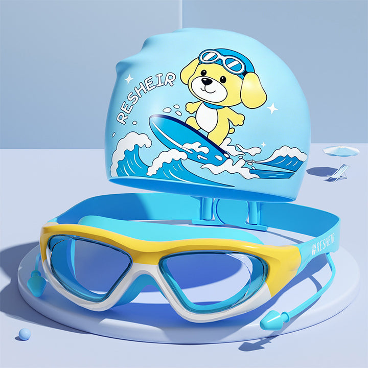 Anti-Fog Swim Goggles with UV Protection Bowlift
