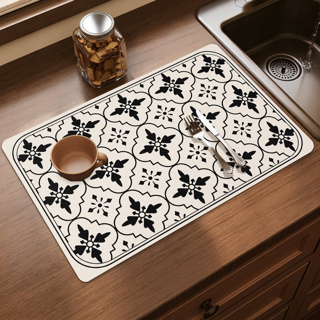 Elegant Kitchen Mat Bowlift