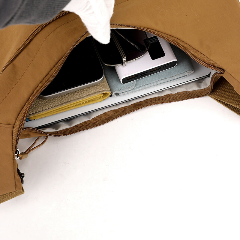practical shoulder bag with ergonomic design and multiple compartments Bowlift