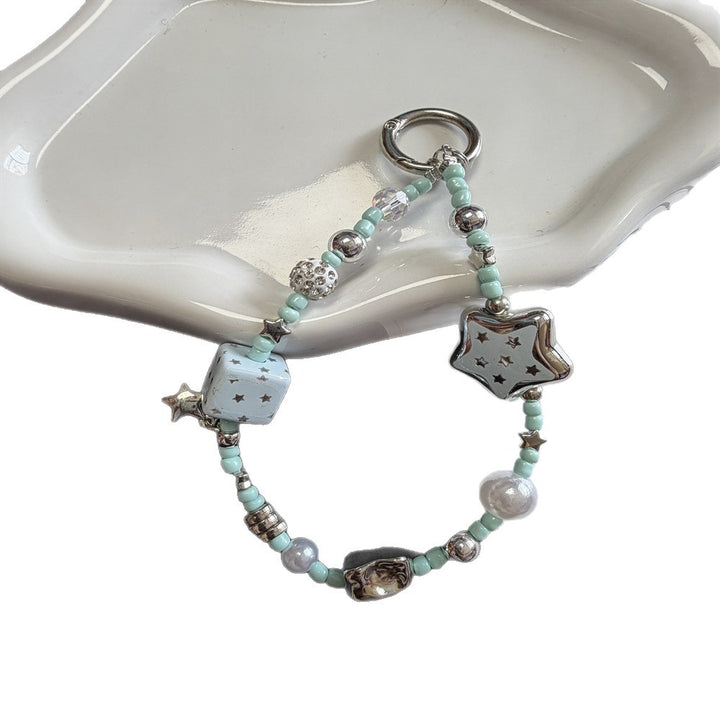 Beaded Charm Phone Holder Bowlift