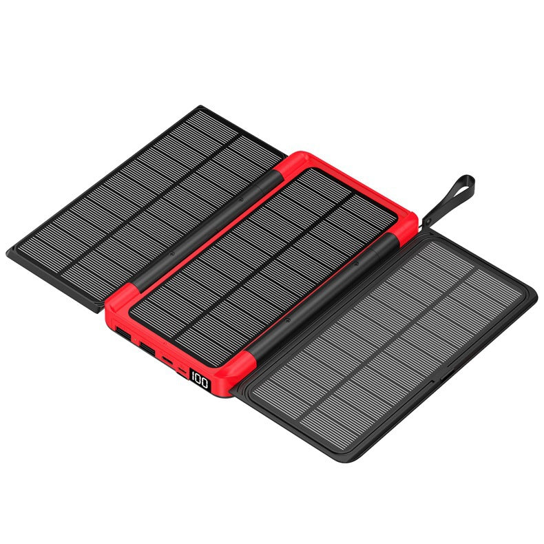 Portable Solar Power Bank with Multifunctional Charging Function Bowlift