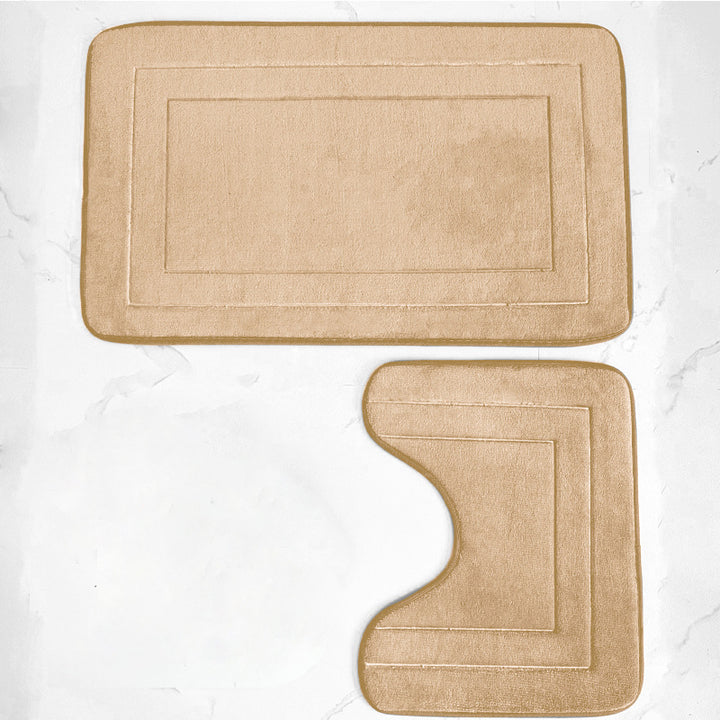 Luxurious Soft Bath Mat Set Bowlift