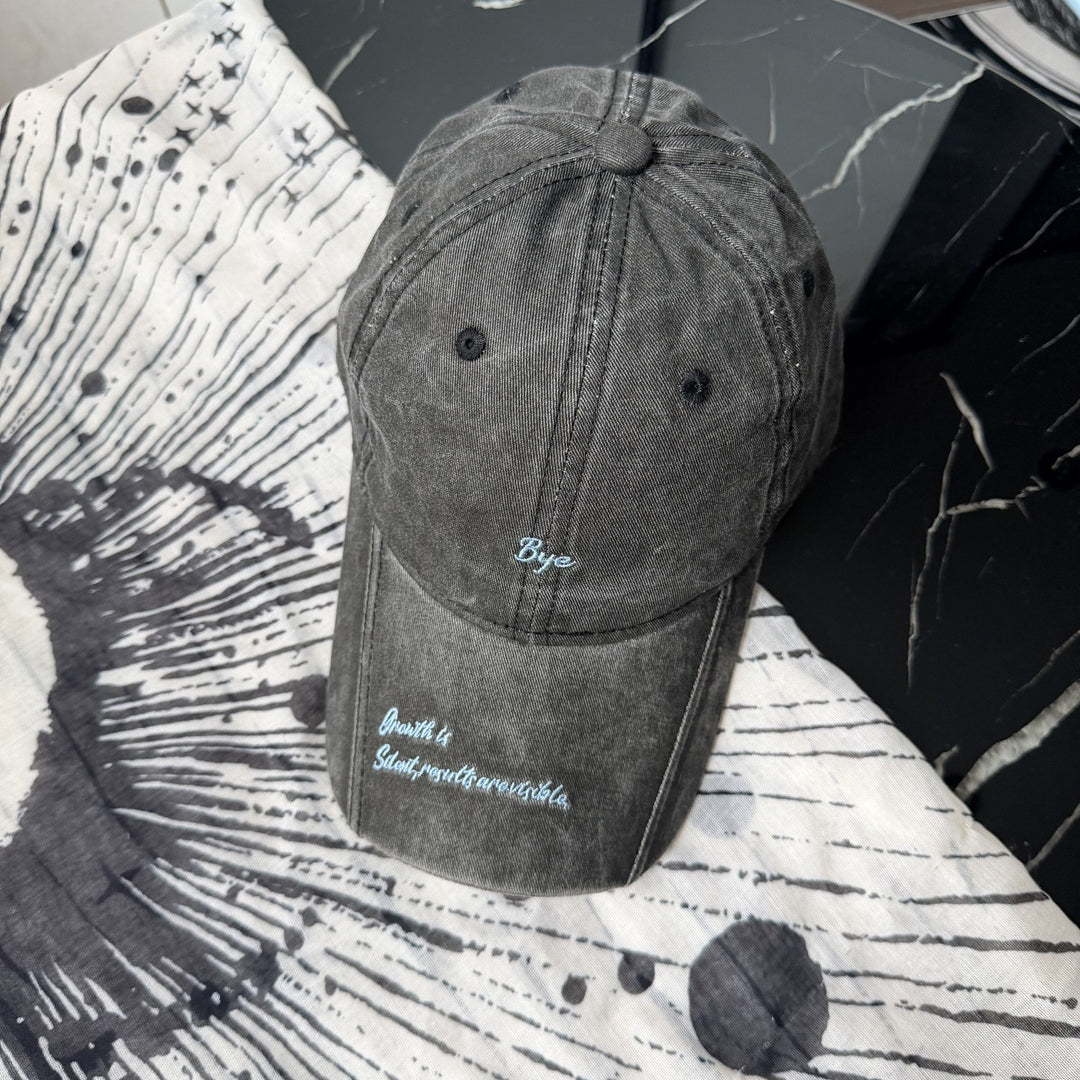 Women's Casual Distressed Cotton Baseball Cap Bowlift