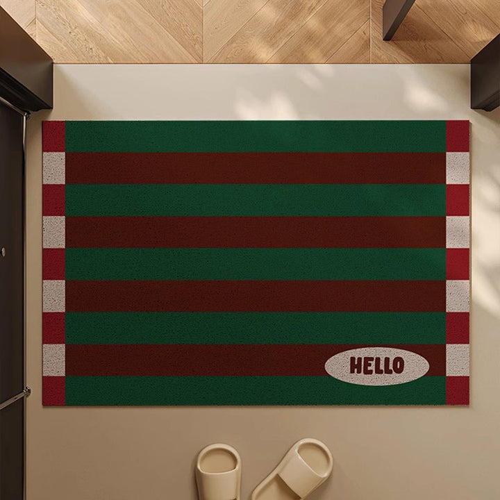 Welcome Message Indoor Doormat Bowlift