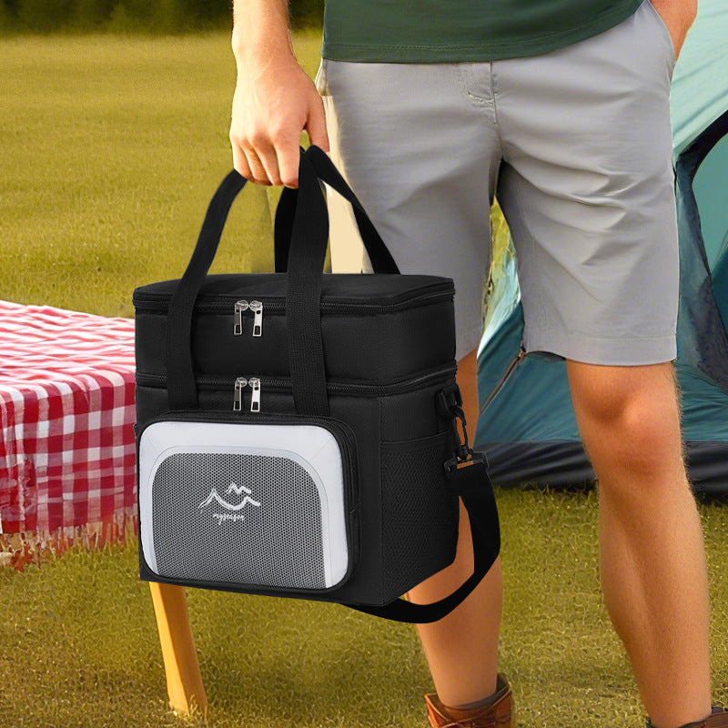 Insulated Multi-Level Cooler Bag Bowlift