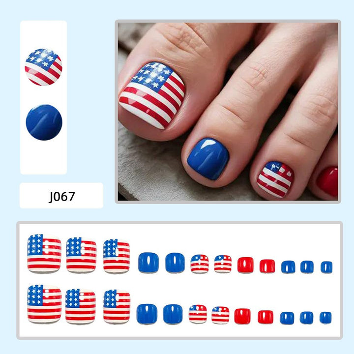 Artificial nails for elegant foot care Bowlift