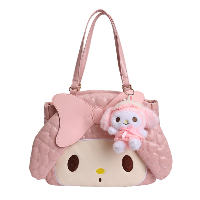 Quilted Bow Shoulder Bag Bowlift