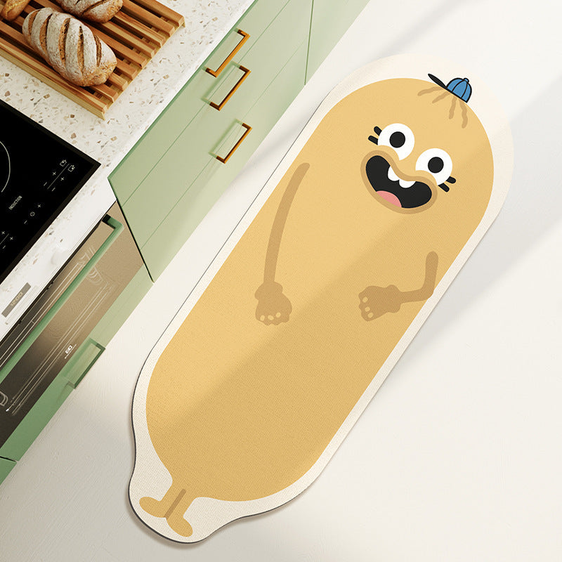 Fun Character Kitchen Mat