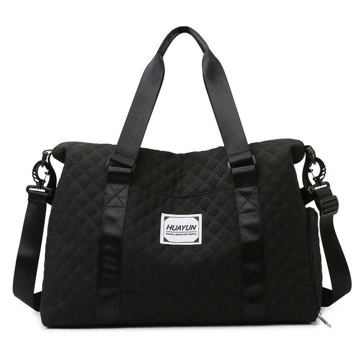 Quilted Travel Duffle Bag Bowlift