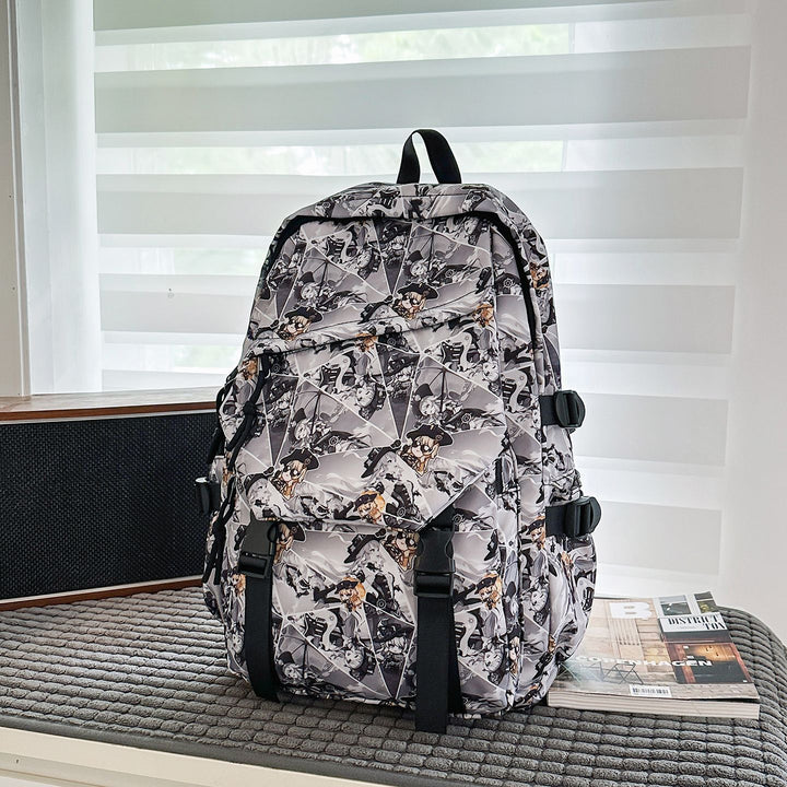 Creative Pattern Backpack Bowlift