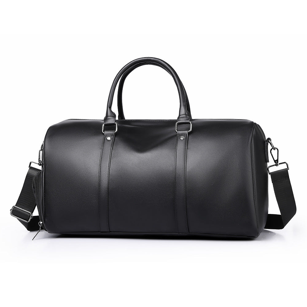 Premium Leather Travel Duffel Bag Bowlift