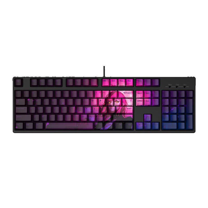 Themed Mechanical Gaming Keyboard Bowlift