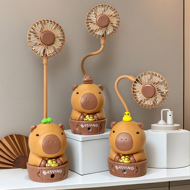 Portable USB desk fan with cute bear design Bowlift