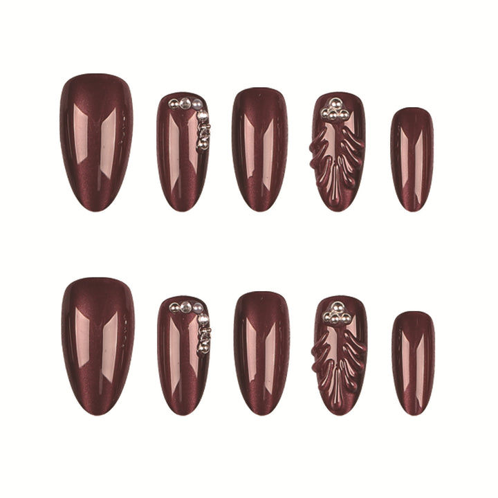 Elegant Decorative Nail Tips