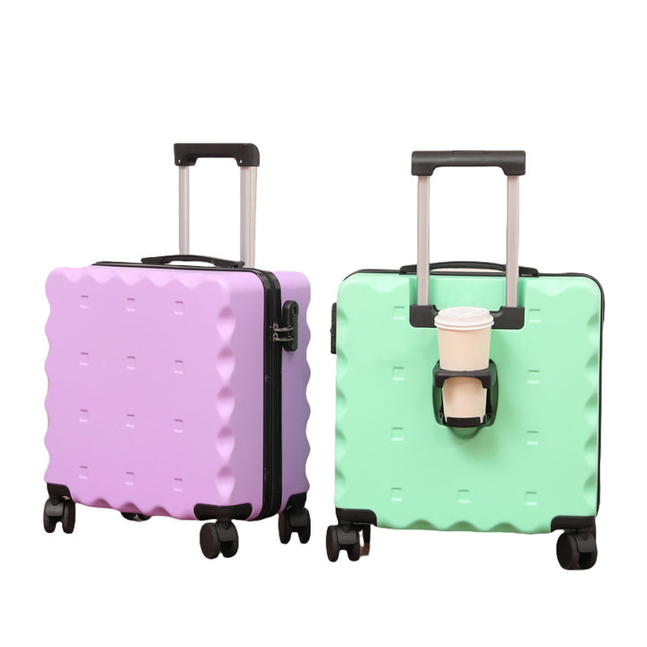 Women's Compact Multi-Compartment Rolling Luggage Bowlift
