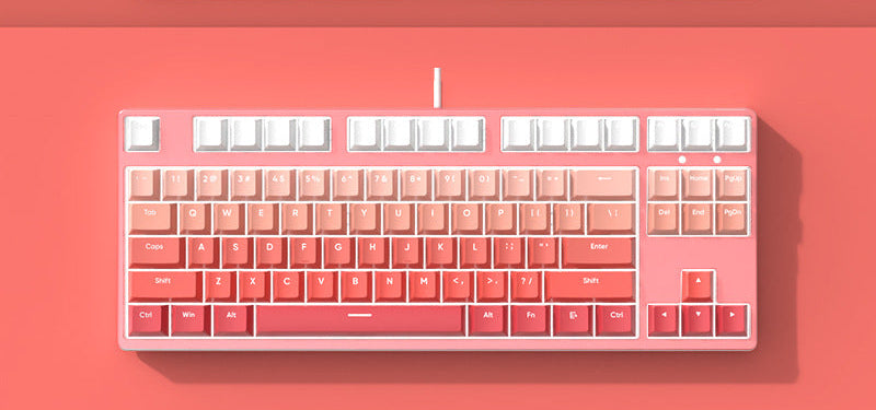 87-Key Mechanical Gaming Keyboard Bowlift