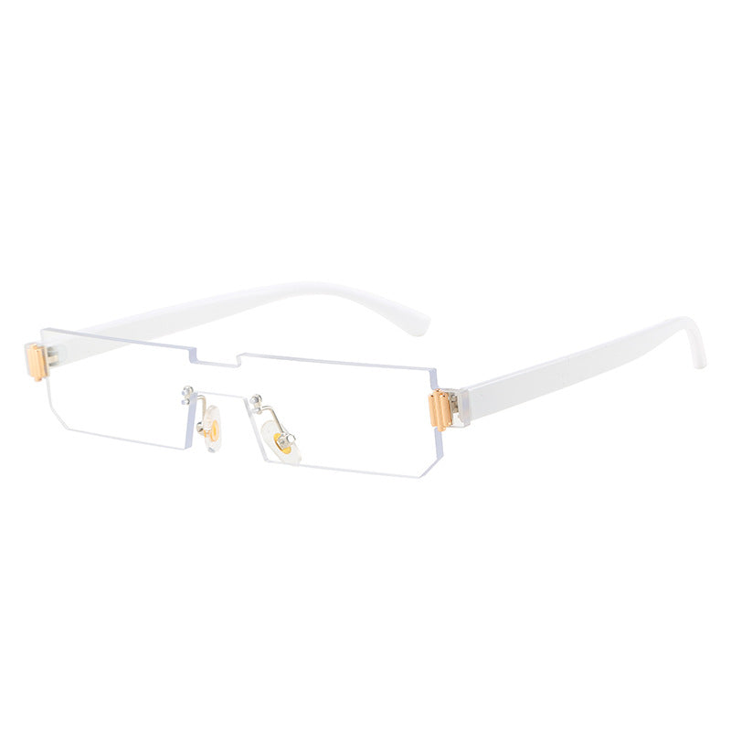Women's fashionable geometric sunglasses with fine frame Bowlift