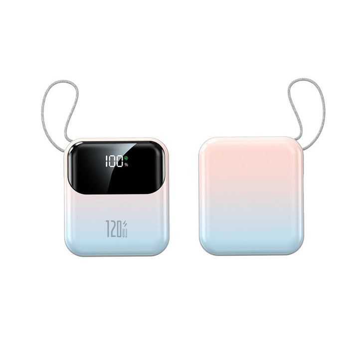 Compact power bank with digital display and high-speed charging function Bowlift