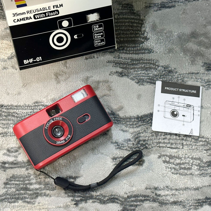 Vintage Style Instant Camera Bowlift