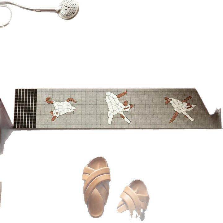 Decorative Mosaic Bathroom Tile Bowlift