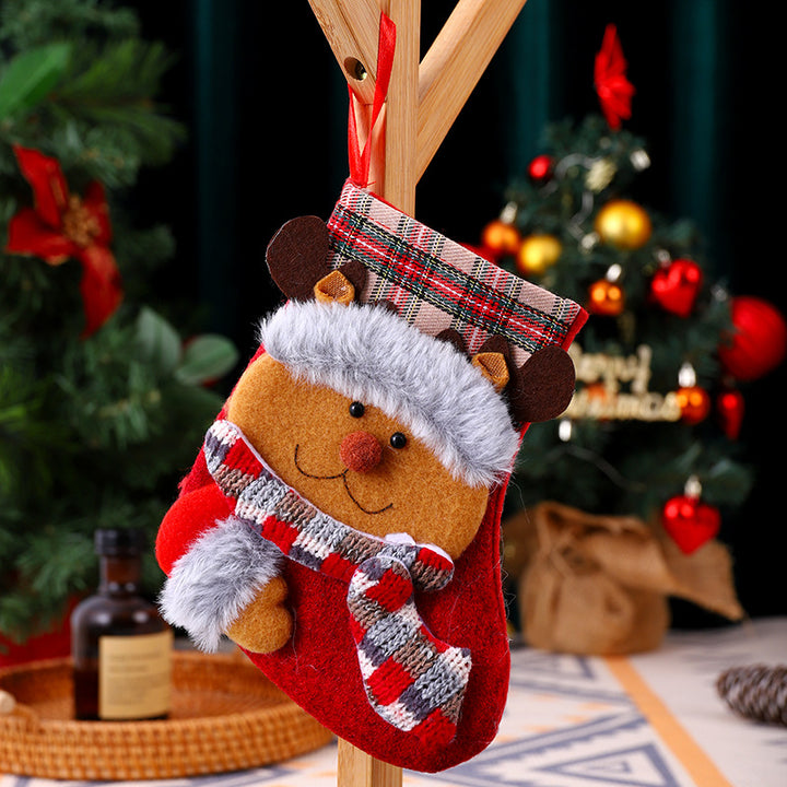 Christmas Fabric Sock Bowlift