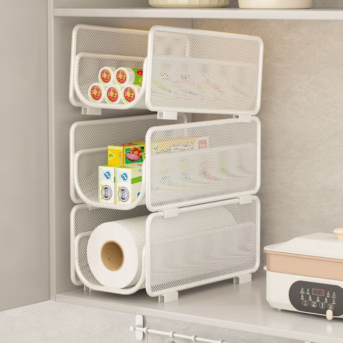 Versatile Under-Shelf Storage Basket Bowlift