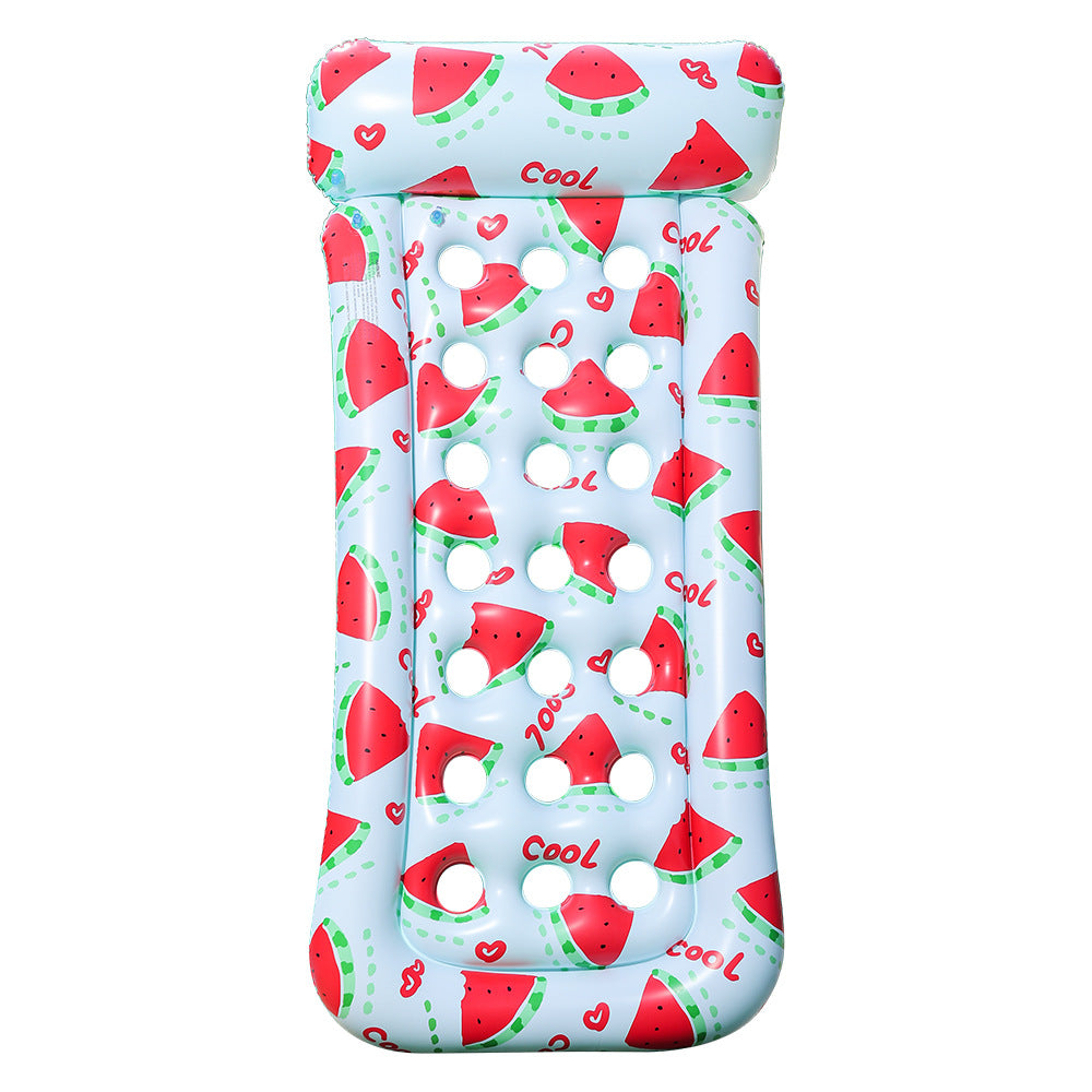 Ladies Inflatable Water Lounge with Fruity Design Bowlift