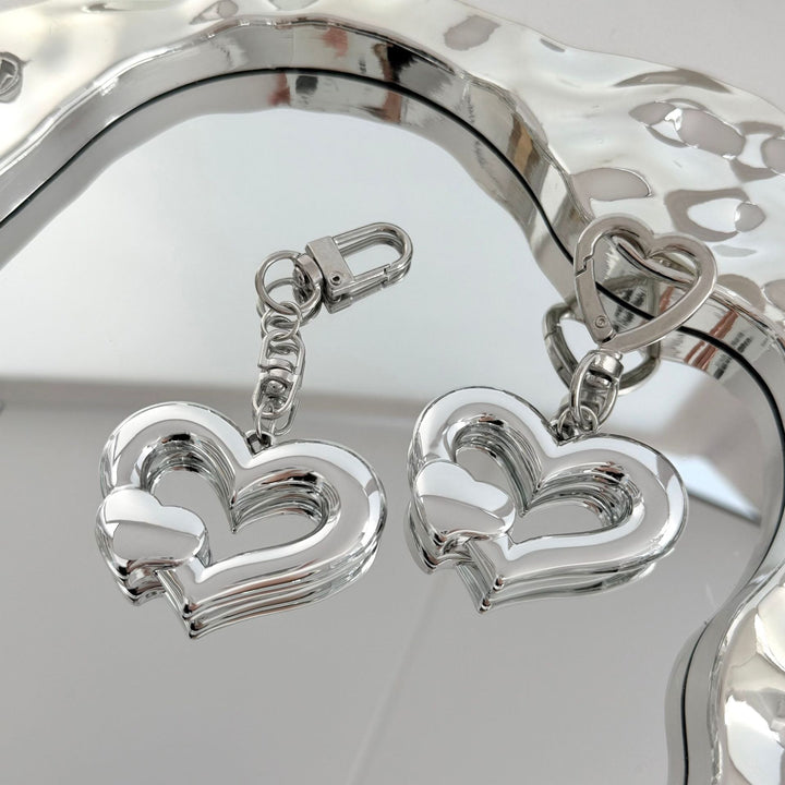 Heart-Designed Keychain Bowlift