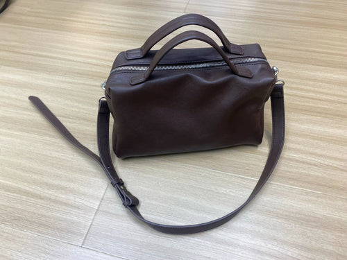 Premium Leather Handheld Satchel