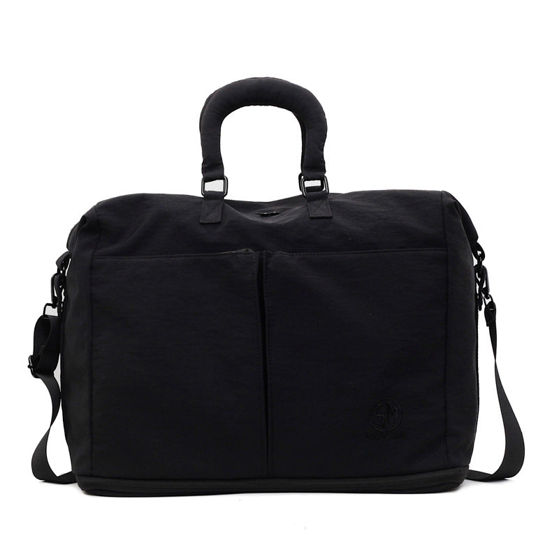 Multi-Compartment Travel Duffel Bag