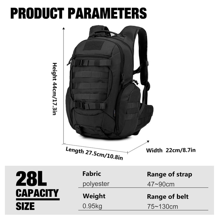 Tactical Outdoor Utility Backpack Bowlift
