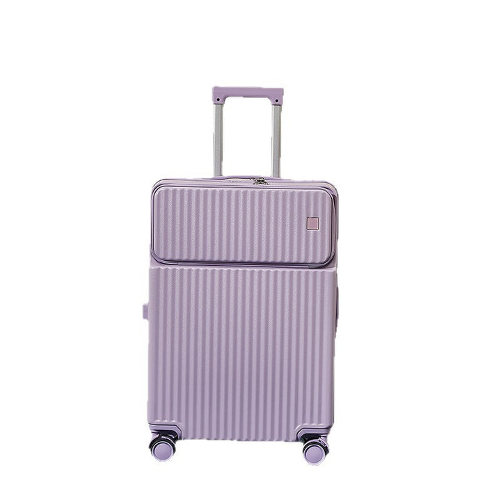 Unisex Versatile Expandable Hard Shell Travel Suitcase Bowlift