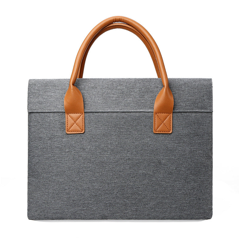 Elegant Laptop Bag with Practical Carrying System Bowlift