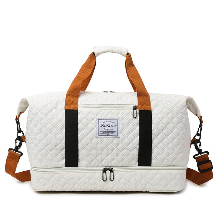 Quilted Multi-Functional Travel Duffle
