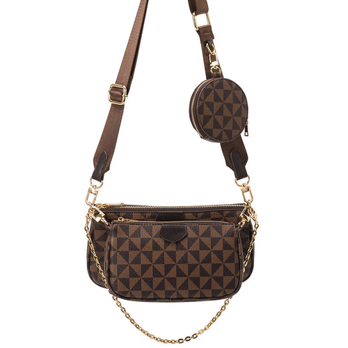 Fashionable crossbody bag with versatile compartment system Bowlift