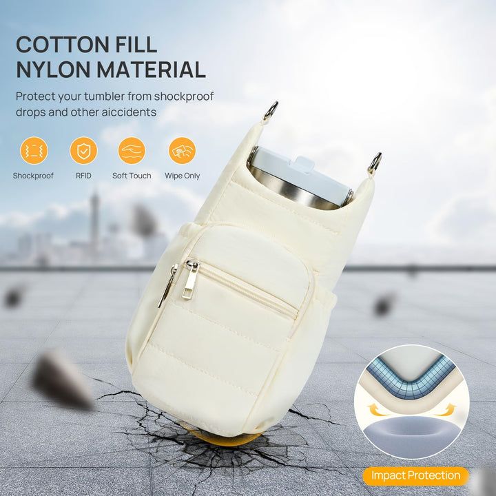 Practical mini bag with multiple compartments Bowlift