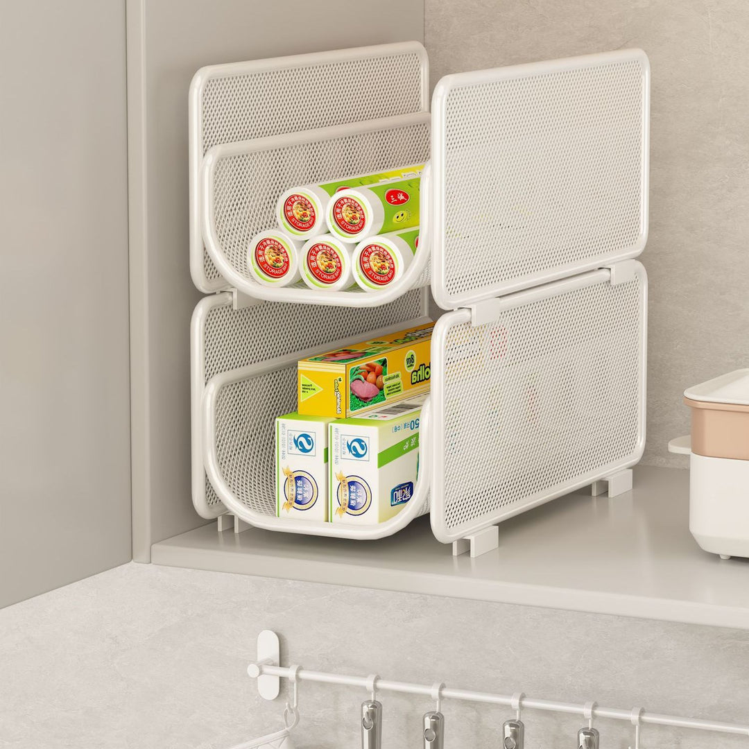 Versatile Under-Shelf Storage Basket Bowlift
