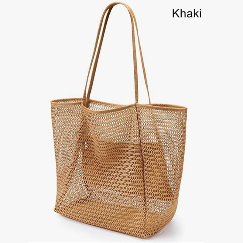 Spacious Mesh Beach Tote Bowlift