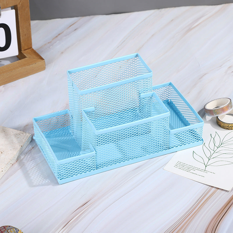 Multi-Compartment Wire Mesh Organizer Bowlift