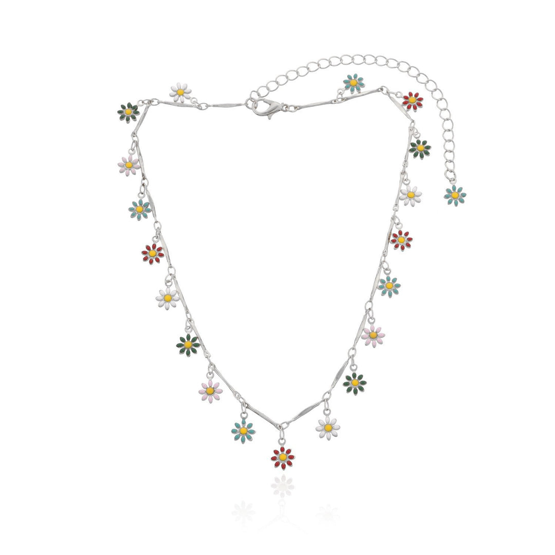 Floral Charm Necklace Bowlift