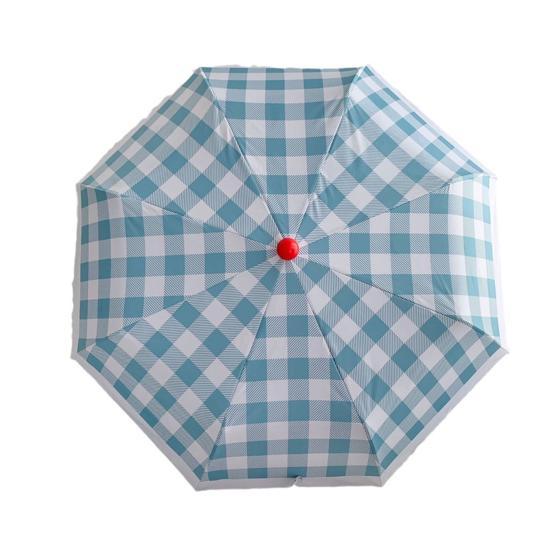 Ladies Foldable Umbrella with Double-layer Protective Structure Bowlift