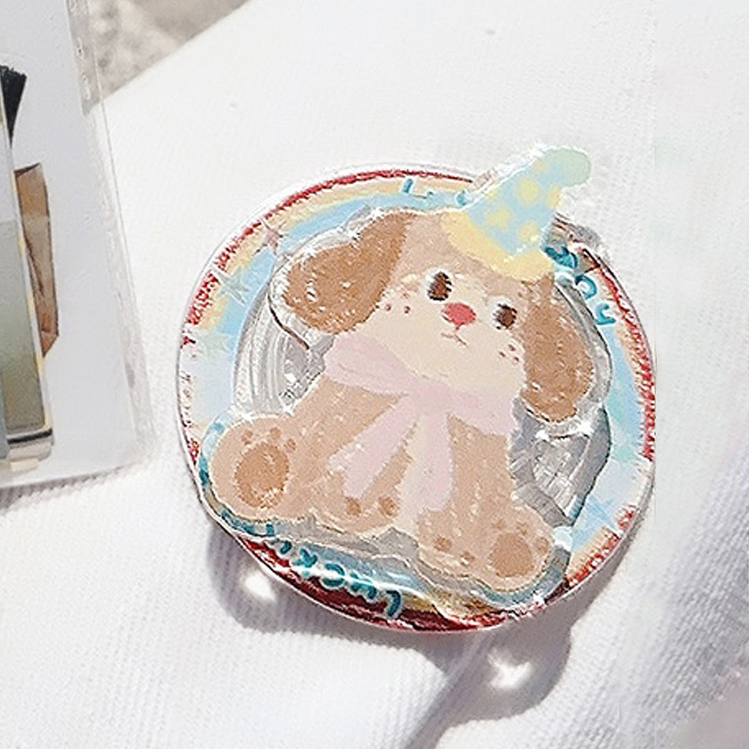 Cute Dog Pin Bowlift
