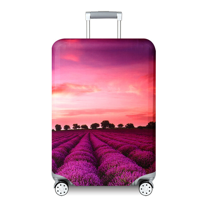 Unisex nan Kids Luggage Cover for Hard Shell Suitcases with Fun Space Design made of Elastic Polyester-Spandex Bowlift