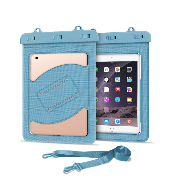 Waterproof tablet case with protective closure Bowlift