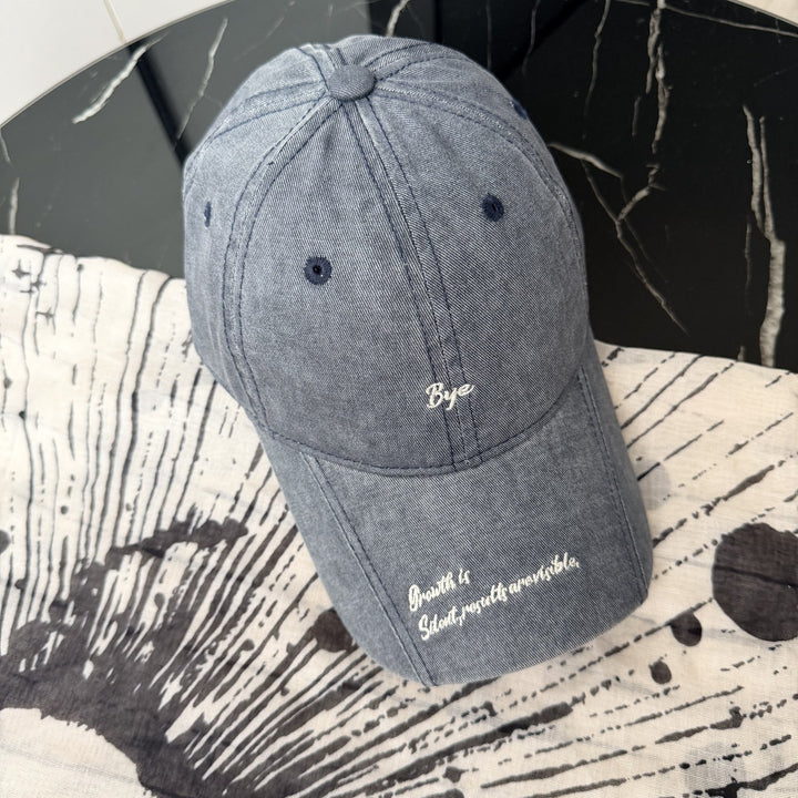Women's Casual Distressed Cotton Baseball Cap Bowlift