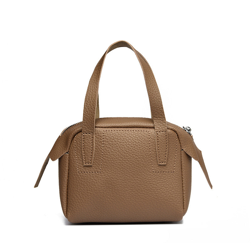 Textured Mini Handheld Bag Bowlift