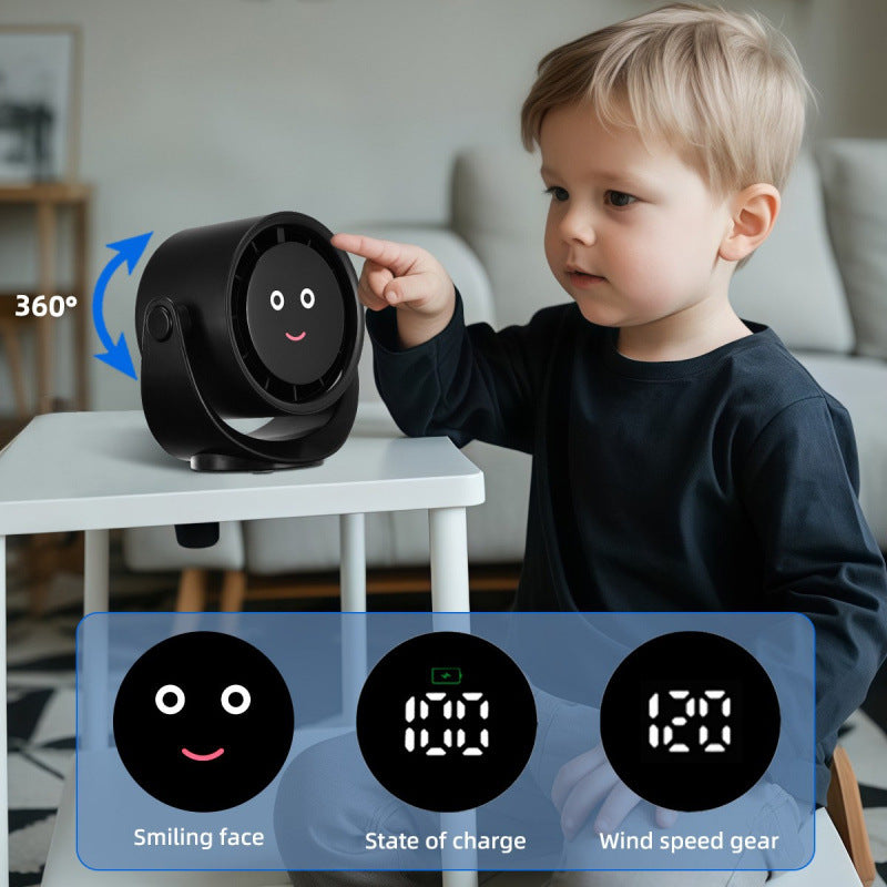 Whimsical Desktop Cooling Fan Bowlift