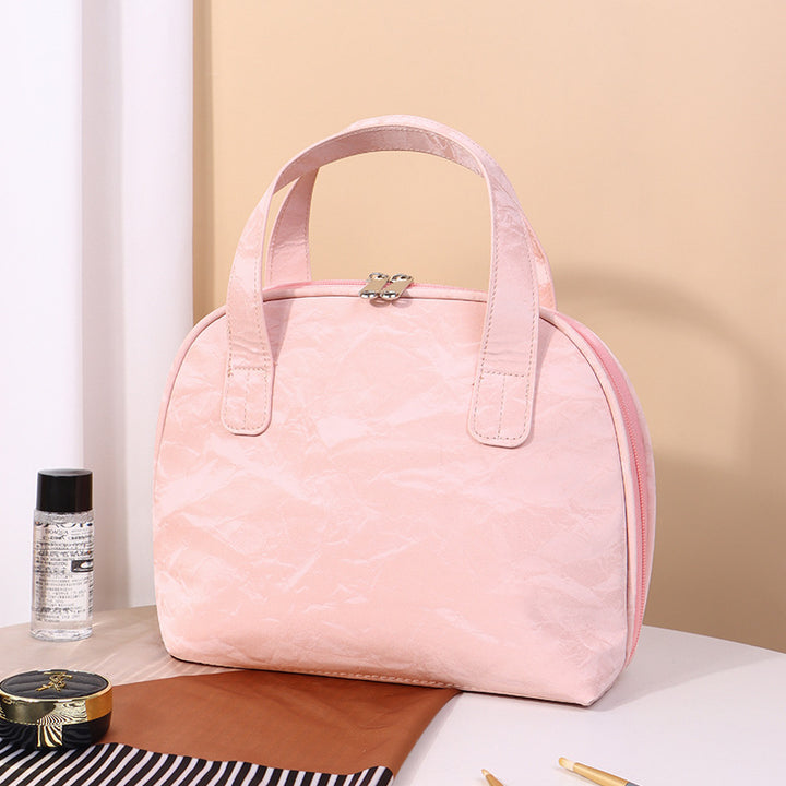 Cosmetic bag in modern retro style Bowlift