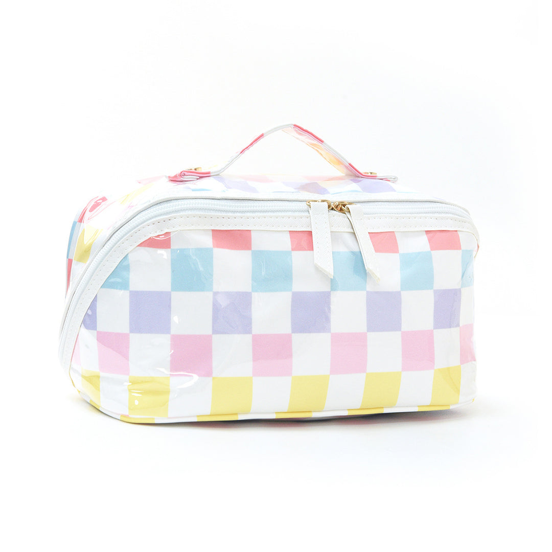 Cosmetic storage bag with multiple compartments Bowlift
